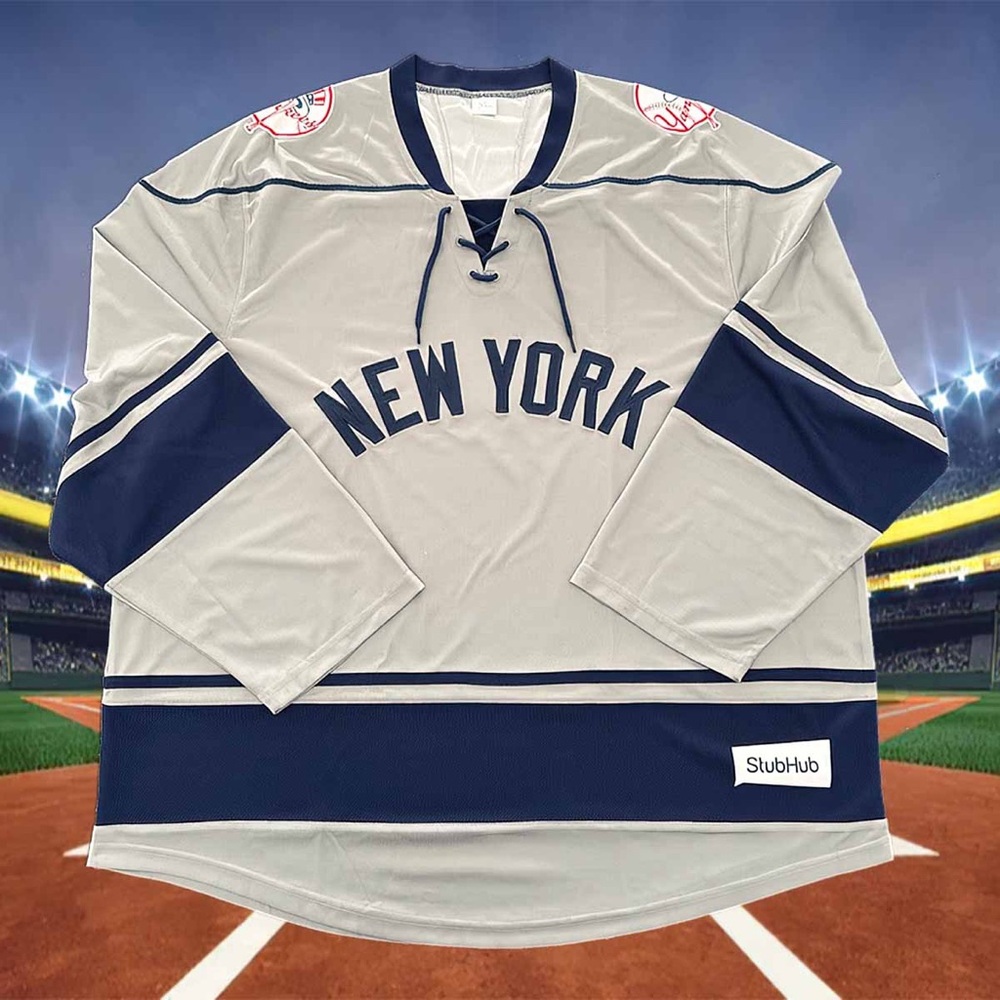 Yankees hockey jersey